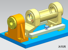镗床夹具设计图