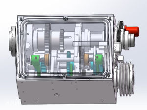 车床床头箱结构