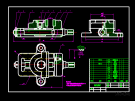 autocad20102022-04-08 17:5217500by機械第一大學生平口鉗零件圖裝配