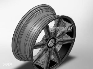 5深槽式轮辋65j16的标准轮辋参数准确solidworks2014与20555r16轮胎