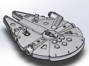 千年隼号-星球大战中最出名的飞船