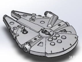千年隼号-星球大战中最出名的飞船图纸合集的封面图